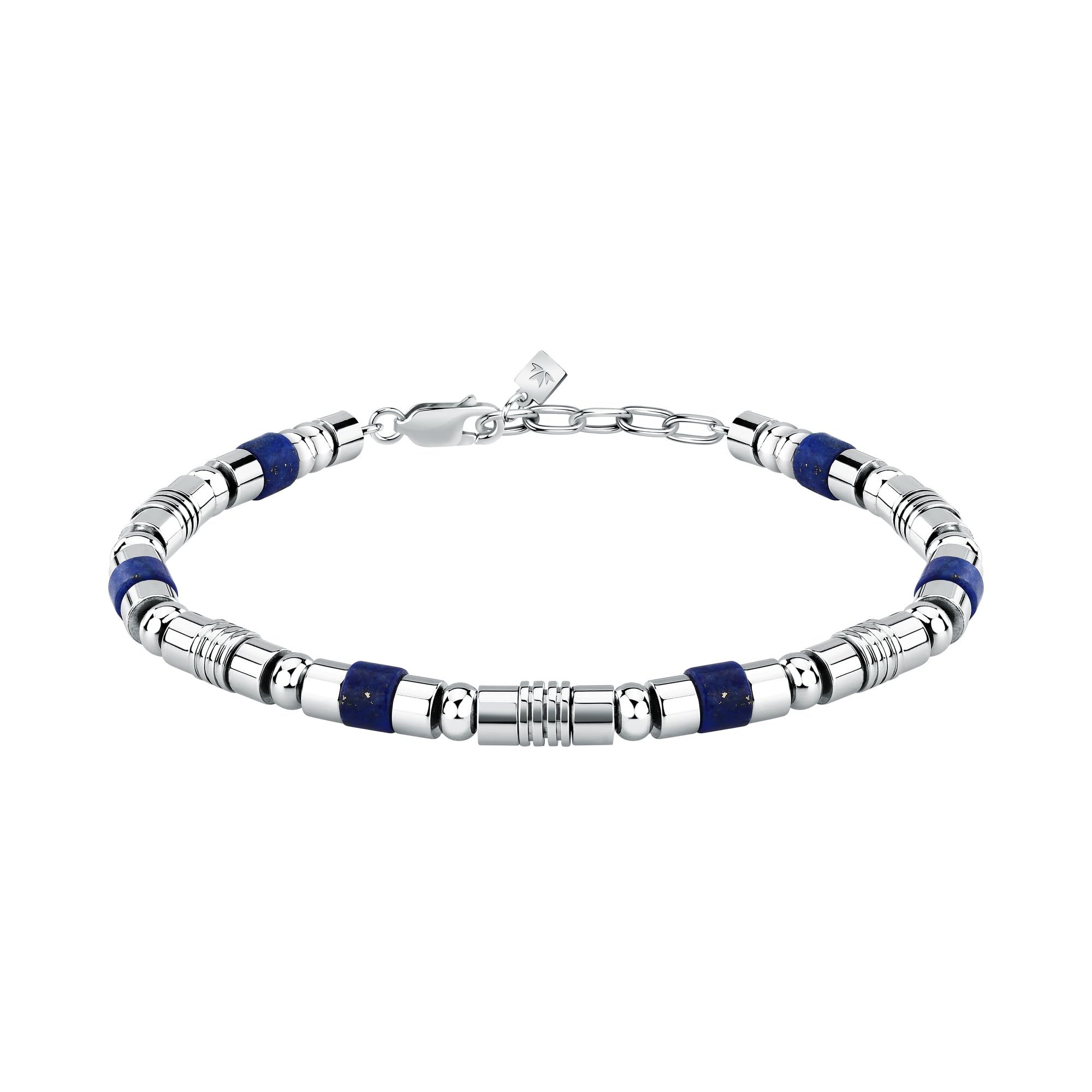 MORELLATO Bracciale Uomo in Acciaio Lapislazzuli, Collezione PIETRE - S1741