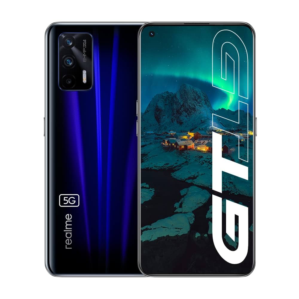 OPPO - 【SIMフリー】realme GT 5G グローバル版 8+128GB Blue ANDROID - Realme GT 5G グローバル版 8GB / 128GB ブルーの通販