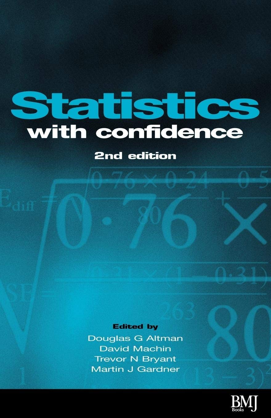 Buy Statistics With Confidence: Confidence Intervals and Statistical Guidelines — BookShops.in