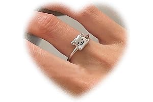 Cute Dog Ring for Teen Girls
