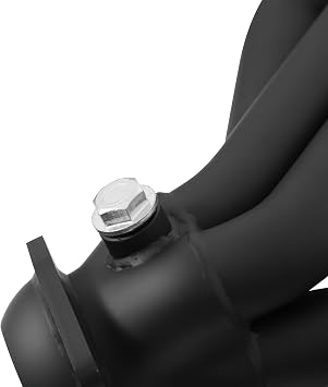 Flowtech 91830FLT Shorty Headers - Black Painted