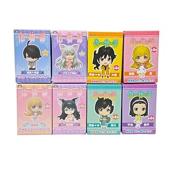 Amazon.co.jp: 化物語 偽物語 デフォルメ みにっ娘 フィギュア 8