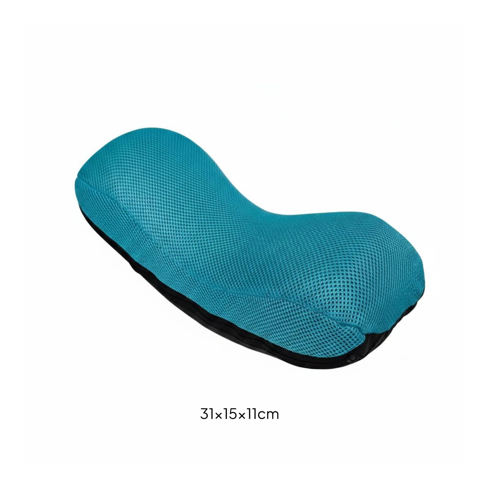 2 Pezzi Cuscino Pelvico Supporto Ergonomico Cuscino Allenamento Colonna Portatile Attrezzatura Fitness per Riabilitazione, Esercizi di Flessibilità, Blu