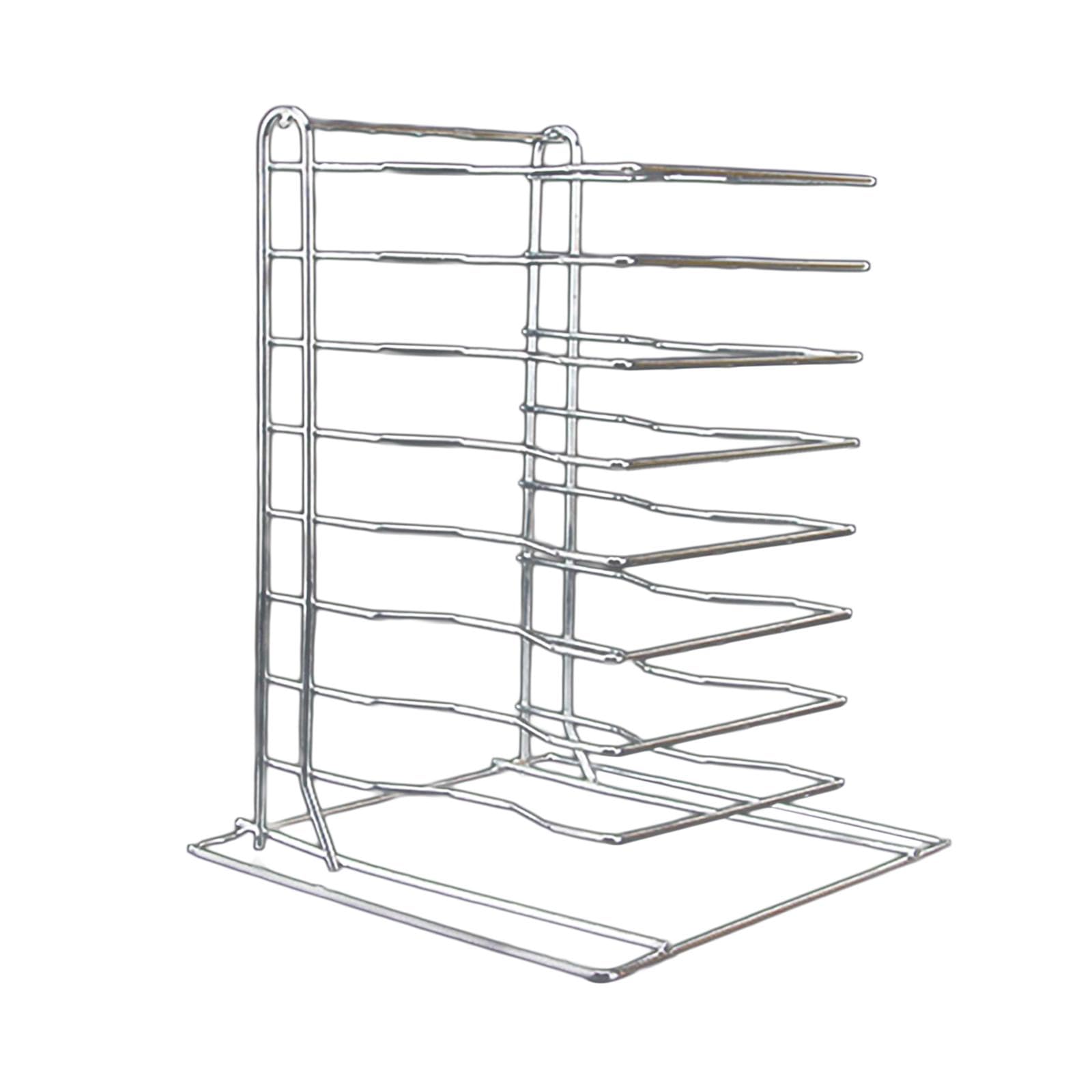 Rejilla para Enfriar Pizza, Estante de Refrigeración Portátil Multiusos para Almacenamiento de Cocina y Camping- 8 Capas