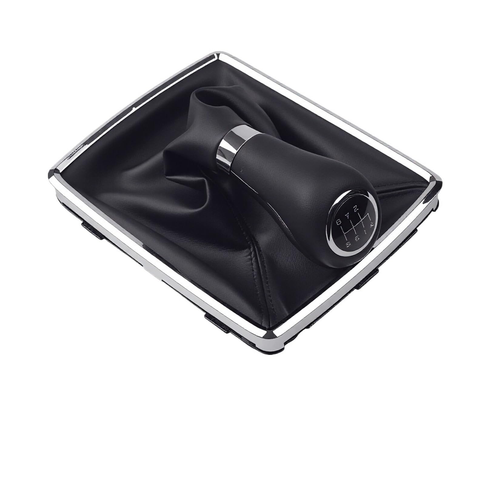 Bxbdekqgl 6Speed-8Mm Gear Shift Knob Gear Shift Knob Gaiter Boot For Benz For W204 For C204 For C63 For C300 For C250 For W207 For A207 For W212 2007-2013(6Speed-8Mm)