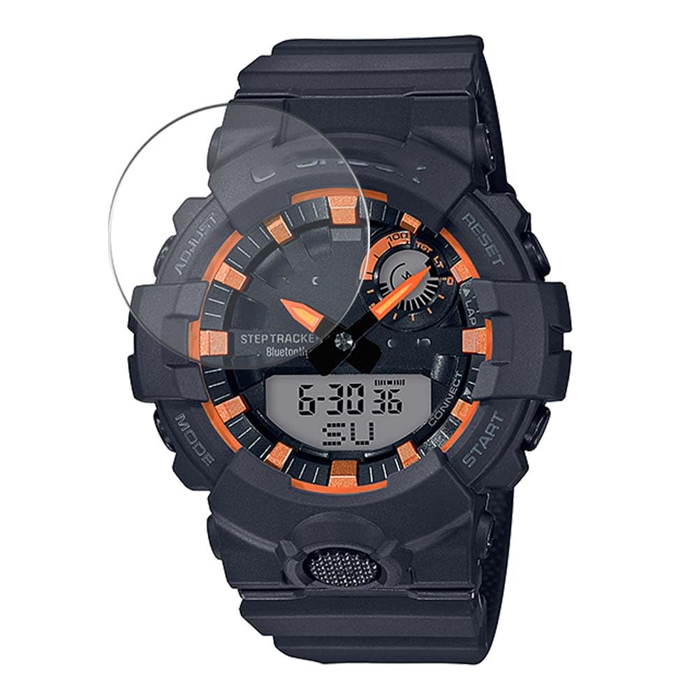 [3 Pack] Synvy Screen Protector Film, compatible with CASIO G-SHOCK GBA-800 GBA800 Series Guard Skin [ Not Tempered Glass Protectors ]