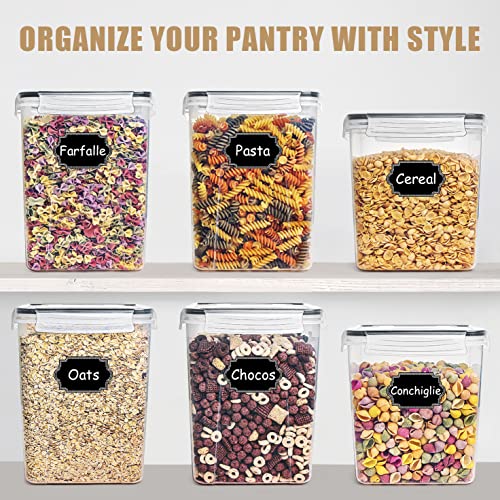 image for Large Food Storage Containers 5.2L /175oz, Wildone 4 Piece Plastic Air