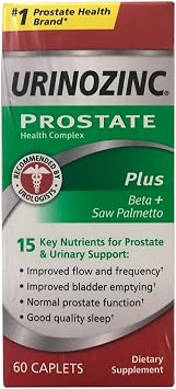Urinozinc ProFlo Plus Prostate Health Complex, Caplets