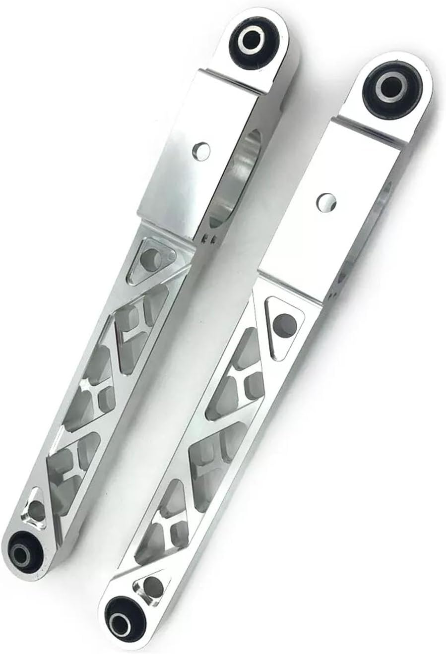 Rear Subframe Brace Tie Bar Lower Control Arm silver For 1997-2001 Mitsubishi Mirage