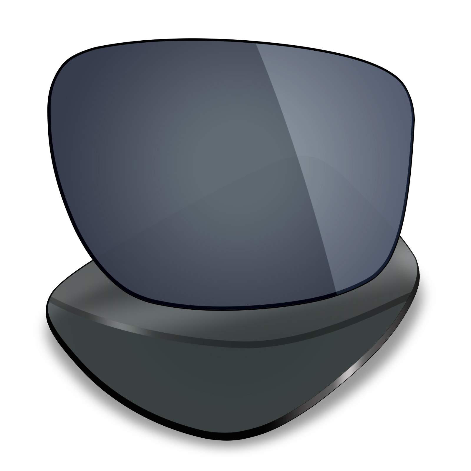 Mryok 4 Pair Polarized Replacement Lenses for Oakley Sliver Sunglass - Black IR/24K Gold/Plasma Purple/Emerald Green