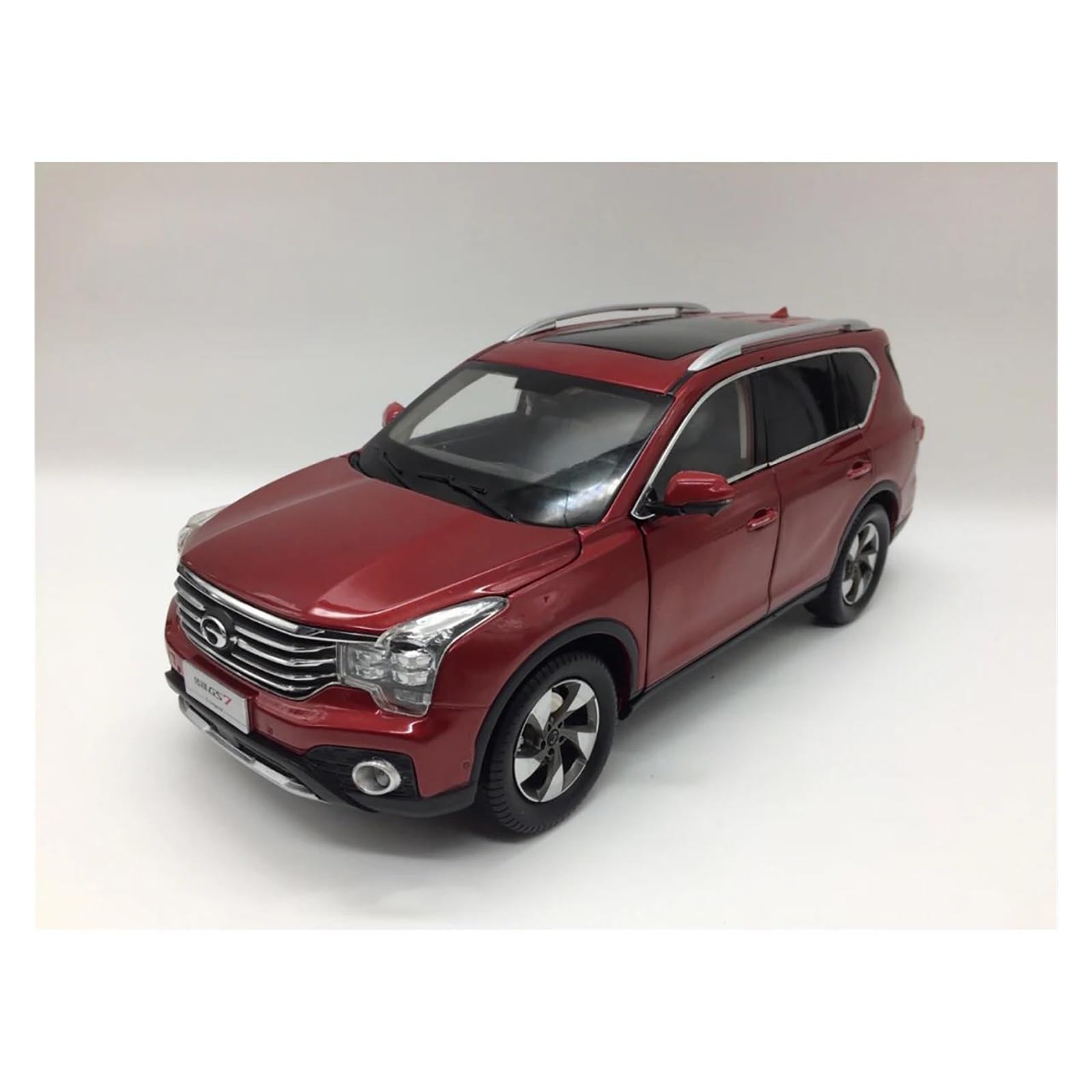Metallo Scala Replica 1 18 Per Gac Trumpchi Gs7 2017 Suv Statico Modello di Auto Completamente Aperto Collezione Decorazioni per la Casa Hobby Veicoli Giochi Set