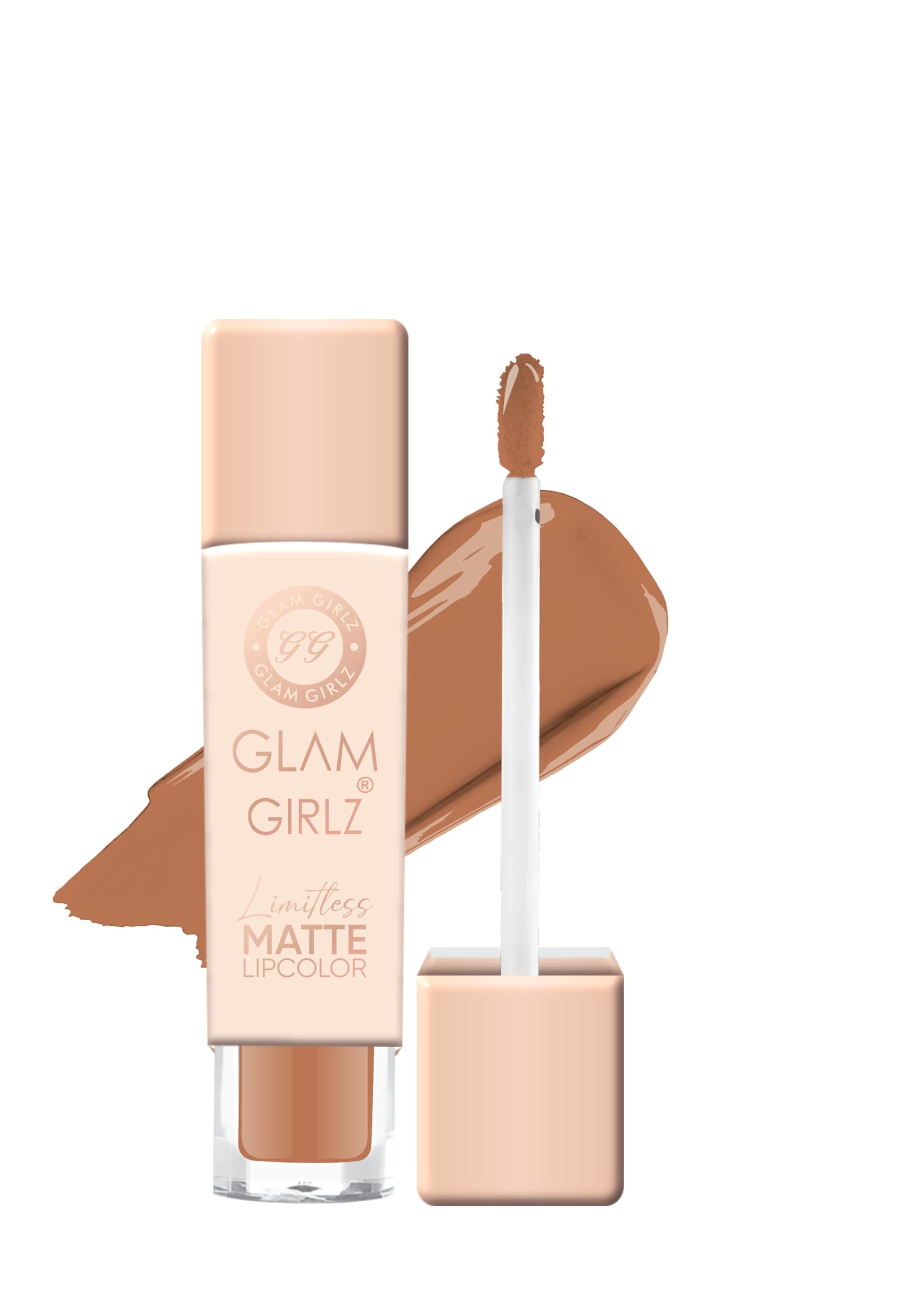 Glamgirlz Limitless non transfer smudge proof lipstick (Shade-12)-image-24