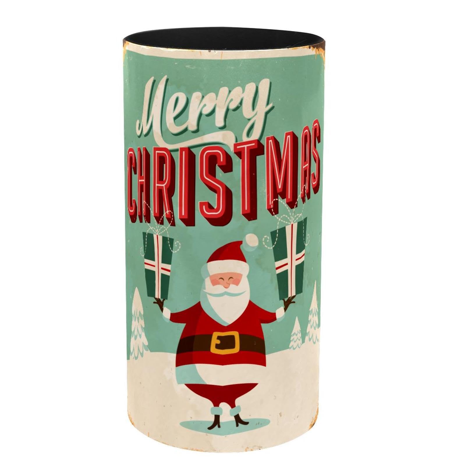 Pot à crayons musique et carte de Noël vintage le cadeau idéal pour organiser un bureau