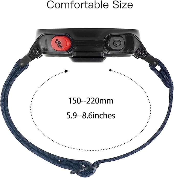 Correa Elástica de Nylon para Garmin Forerunner 235 miniatura 3