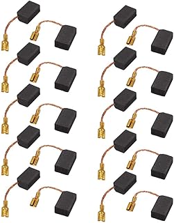New Lon0167 10 Pairs Electric Drill Motor Tool Carbon Brush 6 x 8 x 14mm No Spring(10 Paar Bohrmaschine Motorwerkzeug KohlebÃ¼rste 6 x 8 x 14mm Kein FrÃ¼hling