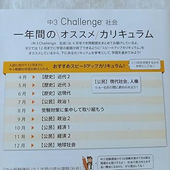 challenge 中3 人気沸騰】 進研ゼミ中学講座☆中3☆入試対策 Challenge 2025年1