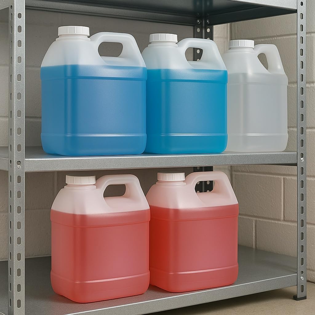 Commercial 2.5 Gallon (320 oz) Liquid Dishwashing Machine Detergent – Pallet of 24 Containers – Concentrated Formula for Spotless Dishes in Restaurants, Cafeterias & Kitchens