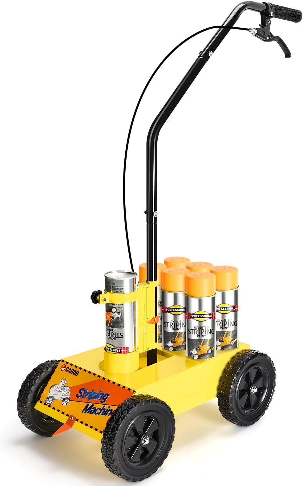 CAROD Striping Line Marking Machine, Work with Professional Inverted Striping Spray Paint