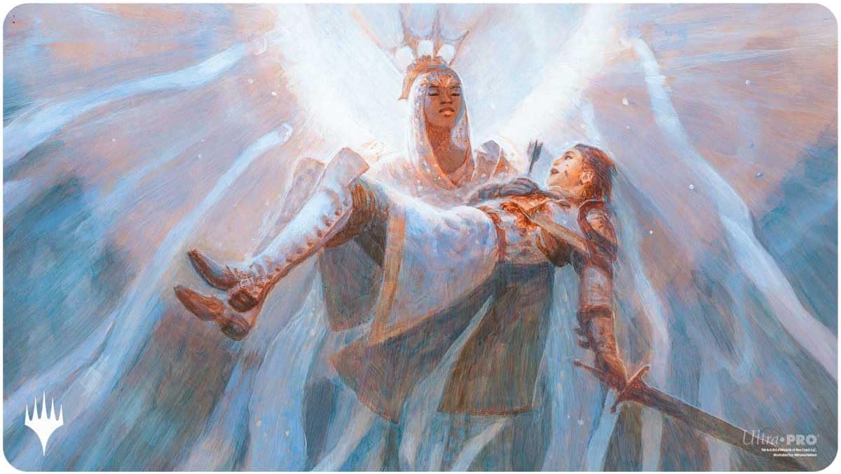 Ultra PRO - Innistrad Remastered Restoration Angel Playmat for Magic: The Gathering, Gaming Accessories, MTG Tabletop Gaming Gear, Card Game Supplies, TCG Playmat, Collectible Card Game Mat