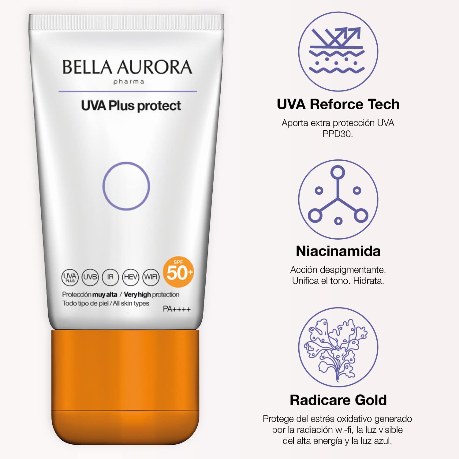 BELLA AURORA UVA Plus Protect écran solaire anti-taches SPF50+