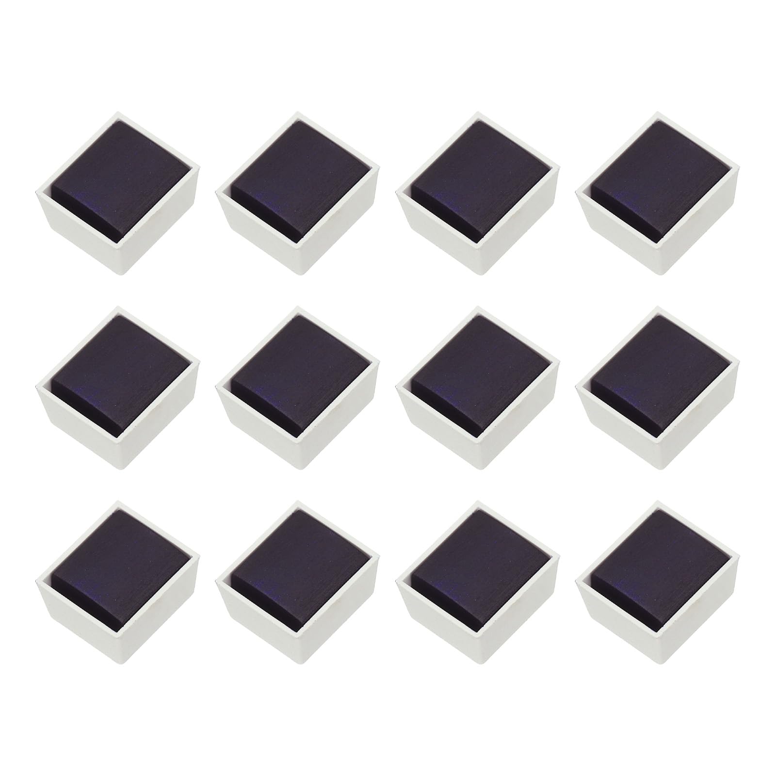 PATIKIL 12Pcs Watercolor Paint Refill, 4g Solid State Watercolor Paint Set for Art Crafts Painting Supplies, Purple