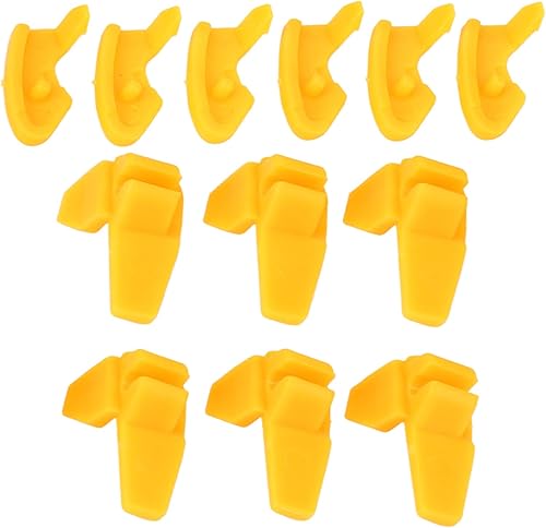 Miniatura 9 de Akozon Cabezal de desmontaje de neumáticos, 6 pares de cabezales de pato de montaje en máquina de neumáticos, insertos de cabezales de pato,