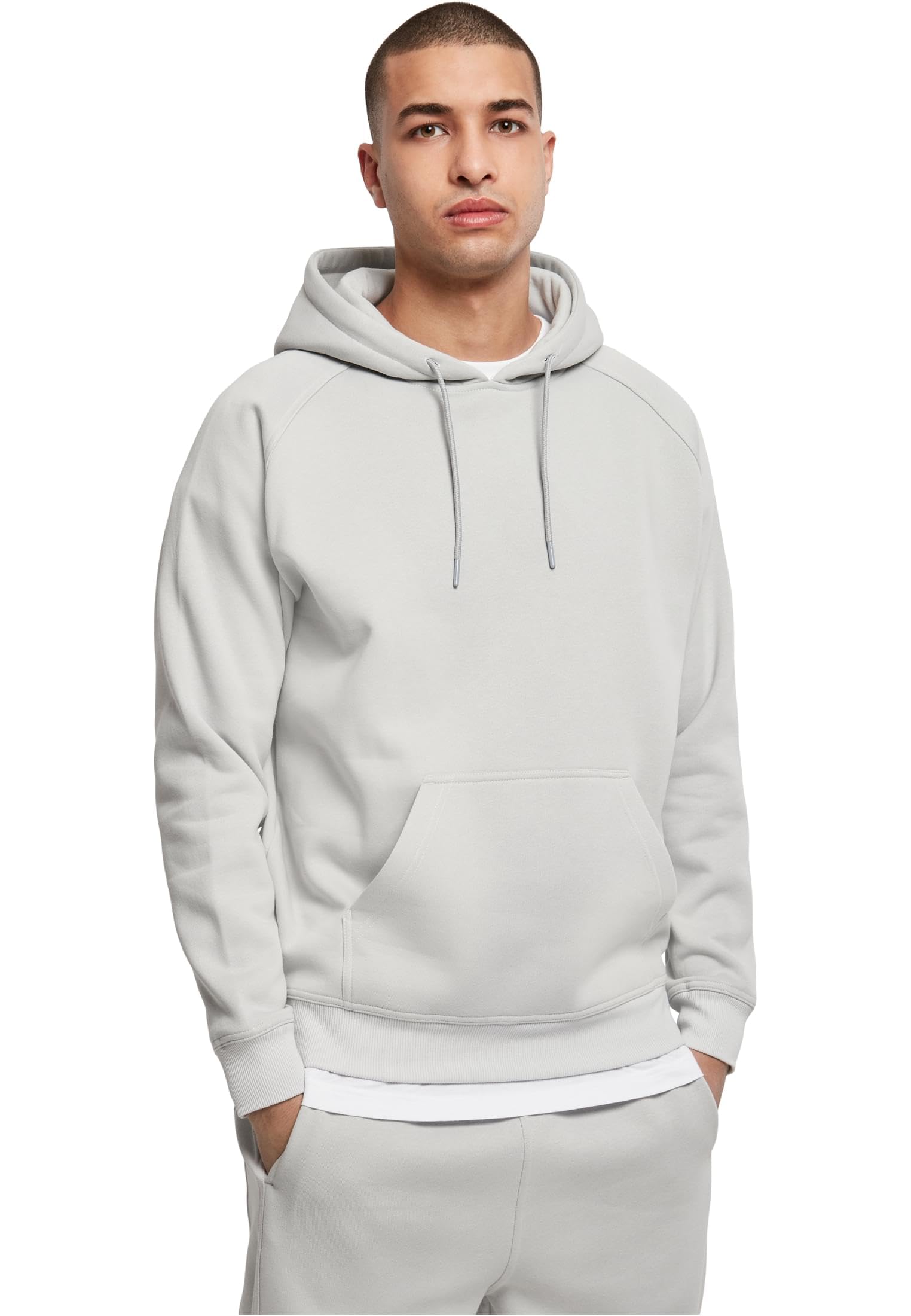 Urban Classics Herren Kapuzenpullover Ultra Heavy Hoody lightgrey XXL Urban Classics Herren Kapuzenpullover Ultra Heavy Hoody lightgrey XXL
