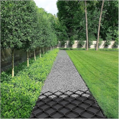 Géogrille de stabilisation de sol en gravier avec grille alvéolaire 5cm
