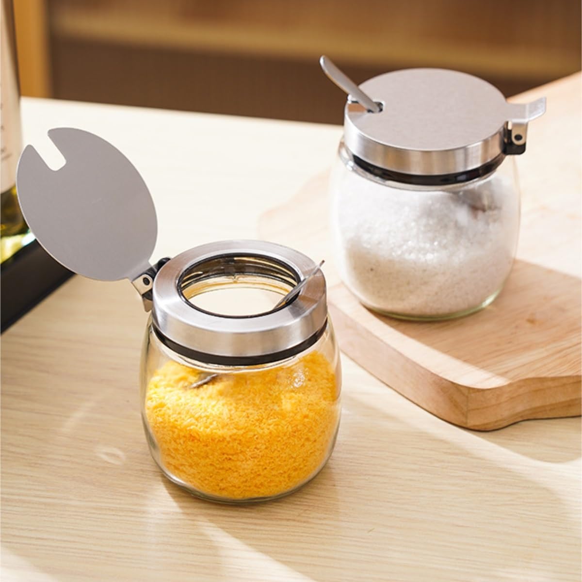 Aceitera Antigoteo Dispensador De Aceite Juego De Tarro For Condimentos De Hotel Con Bandeja, Estante For Mesa De Comedor, Olla For Aceite, Olla For Chile, Olla For Vinagre, Almacenamiento Vinagrera B