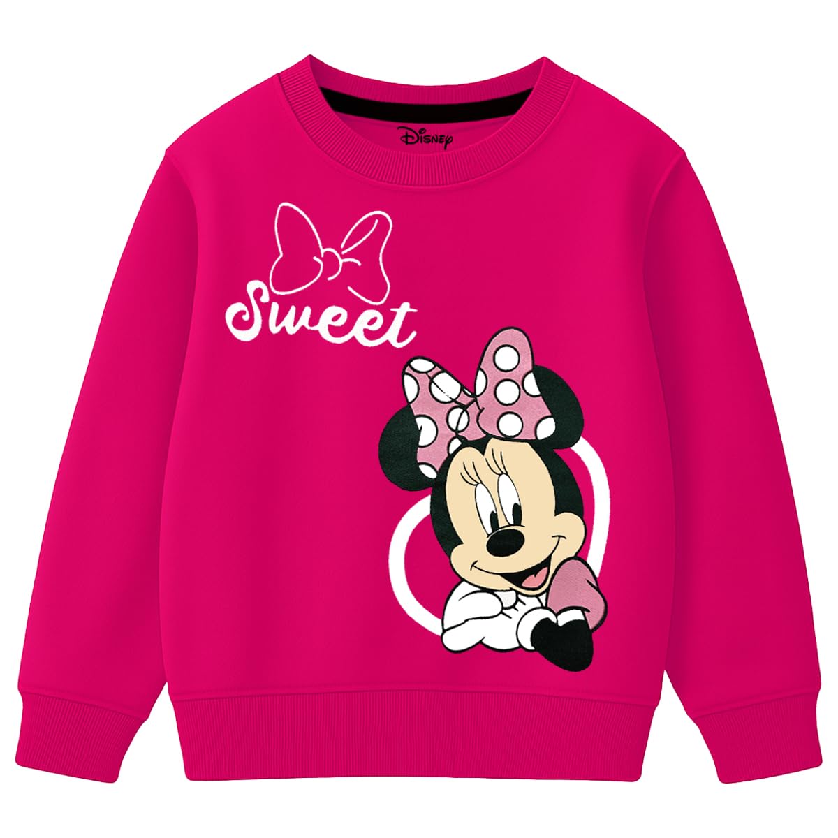 Kuchipoo © Disney Girls Regular Fit Winterwear Sweatshirt-picture-15