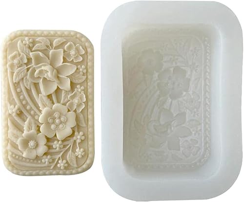 Molde de resina DIY Moldes de silicona para hacer jabón, moldes de jabón, arte de arte, moldes de velas artesanales, pavos reales en 3D, diseño de