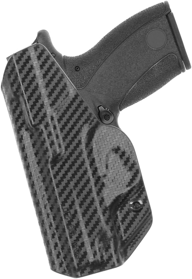 Tulster IWB Profile Kydex Holster in Right Hand fits: Smith & Wesson Bodyguard 2.0 | Inside The Waistband Appendix Concealed Carry