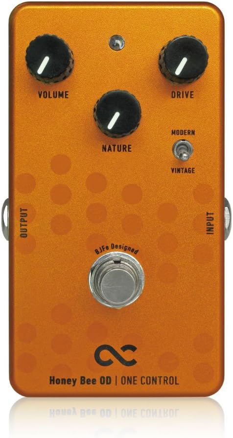 One Control Honey Bee Overdrive Effects Pedal