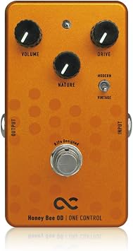 One Control Honey Bee Overdrive Effects Pedal