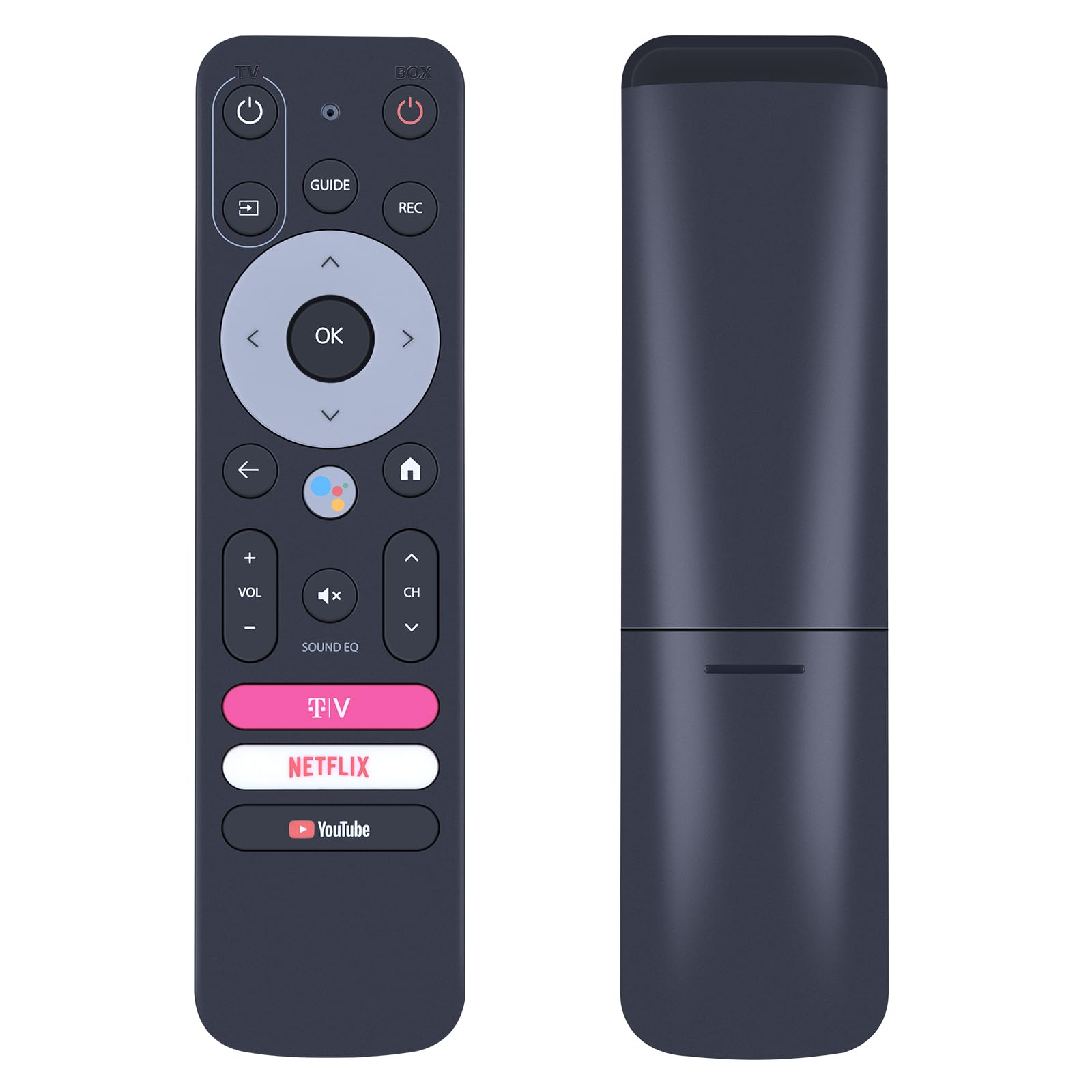 PZL New Replacement Voice Remote Control fit for TVision HUB Google TV