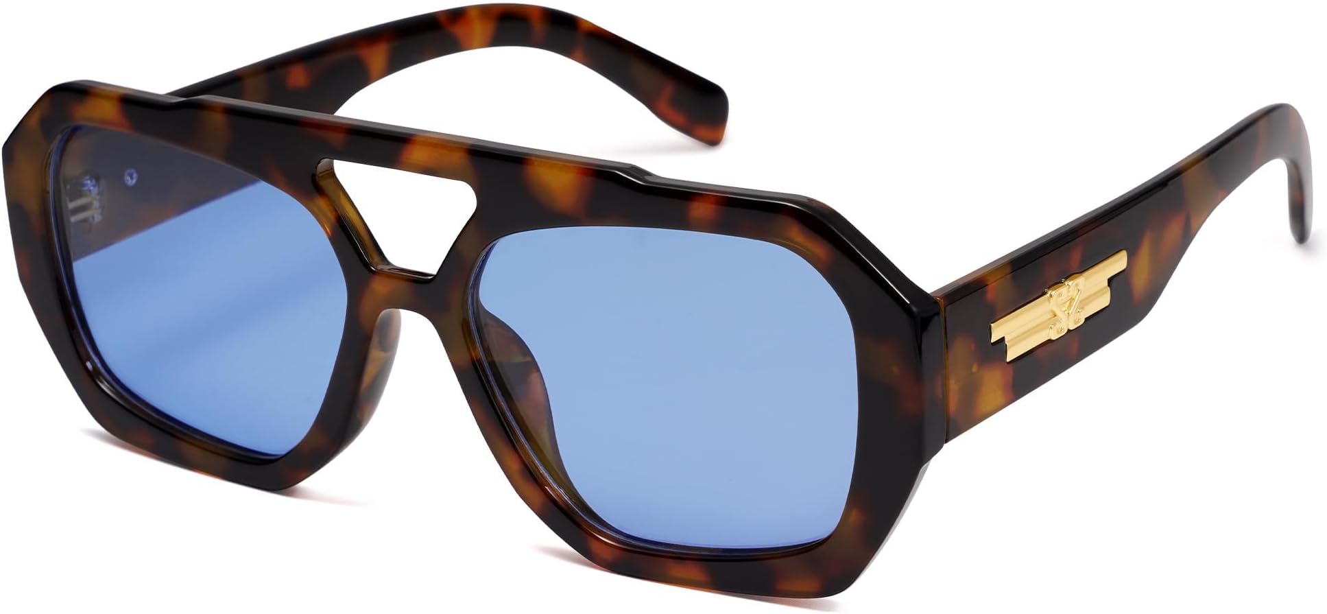 Polarised Sunglasses Women Men Retro Hexagonal Square Plastic Designer Sunglasses SJ2288