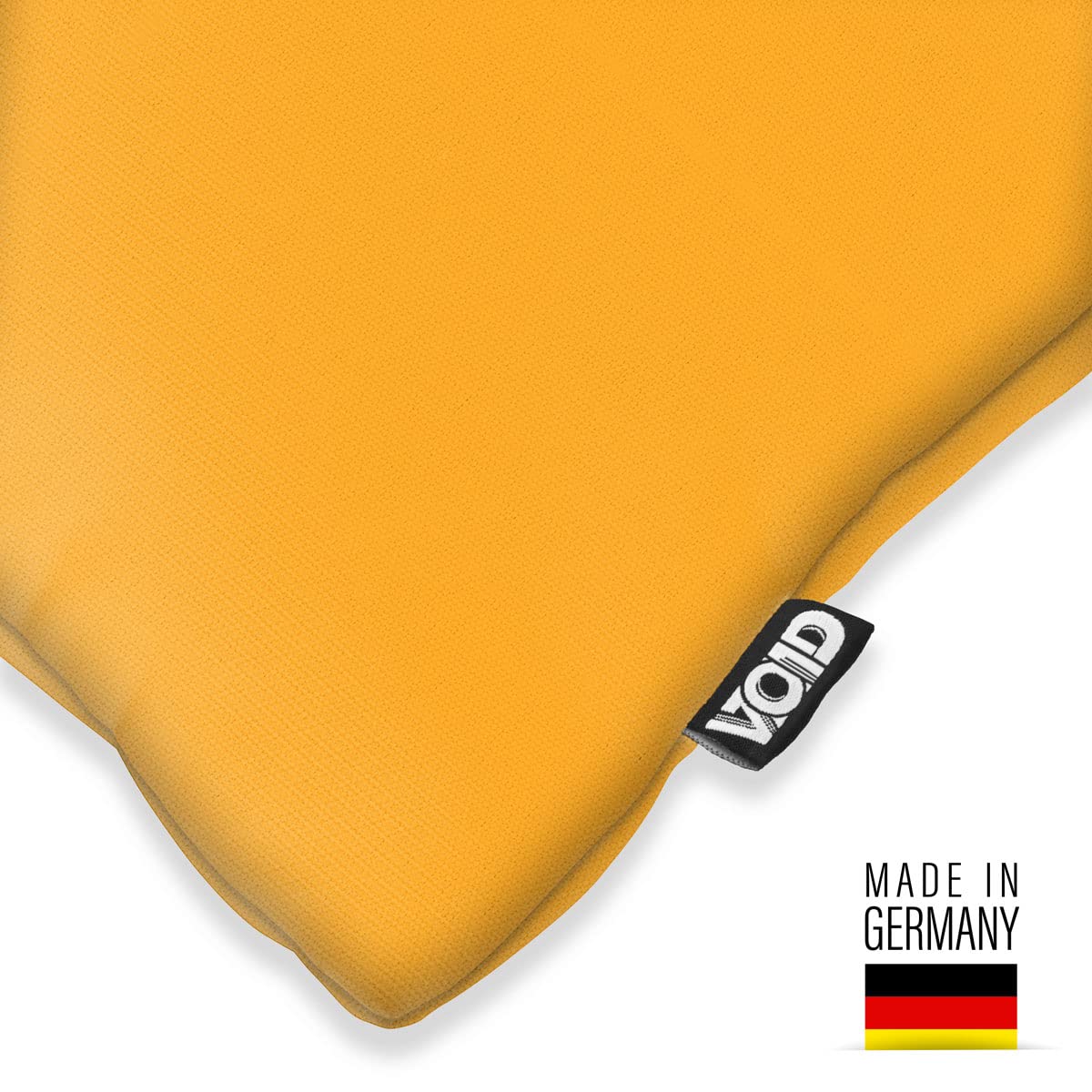 VOID Kissenbezug wetterfest Kissenhülle Polyester wasserfest Dekokissen Outdoor Kissen Zierkissen, Kissen Größe:80 x 80 cm, Kissen Farbe:Orange