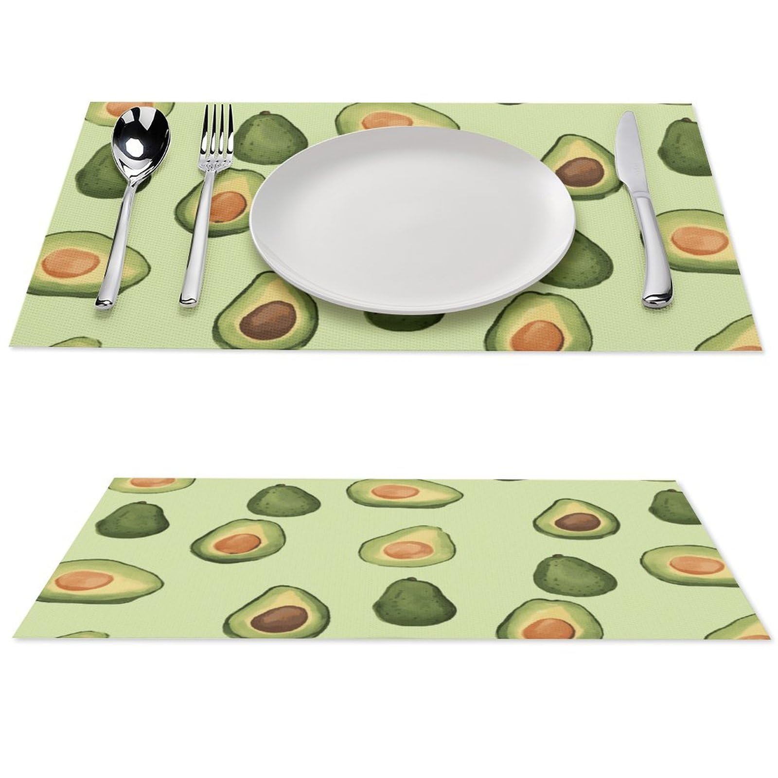Sets de table en PVC à motif pour la décoration chaleureuse de votre maison