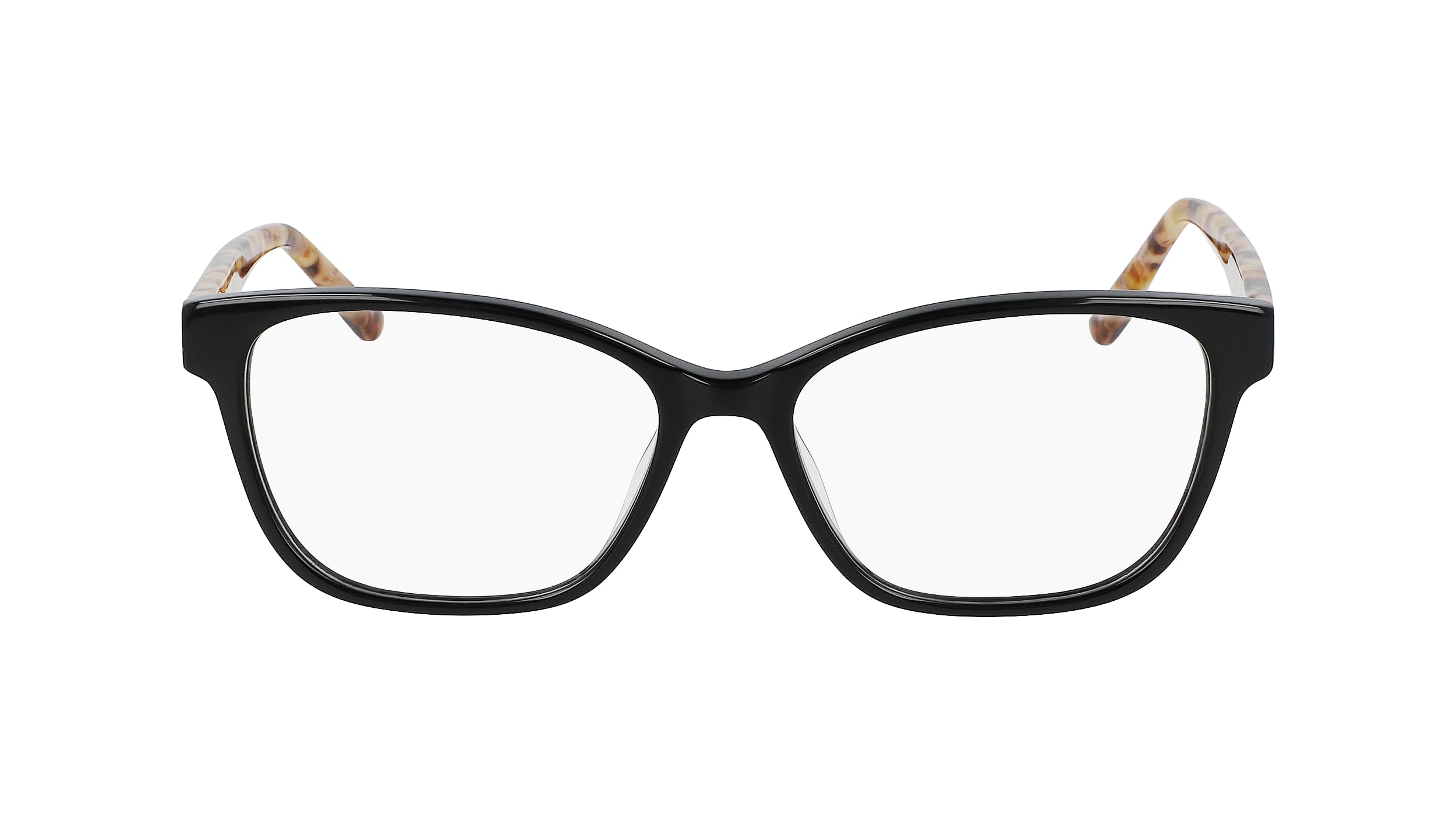 bebe Brille mit Sehstärke für Damen optional mit Sonnenbrillentönung oder Blaulichtfilter, Rechteckig, gefertigt aus Kunststoff, Modell: BB5205 (inklusive Brillenetui)
