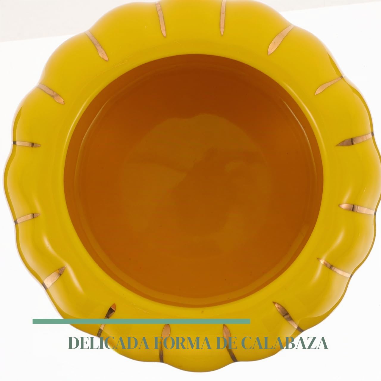 Cabilock Tazón De Calabaza De Cerámica con Tapa 4.33 Pulgadas para Sopa Y Postre Decorativo para Halloween Cocina Y Hogar
