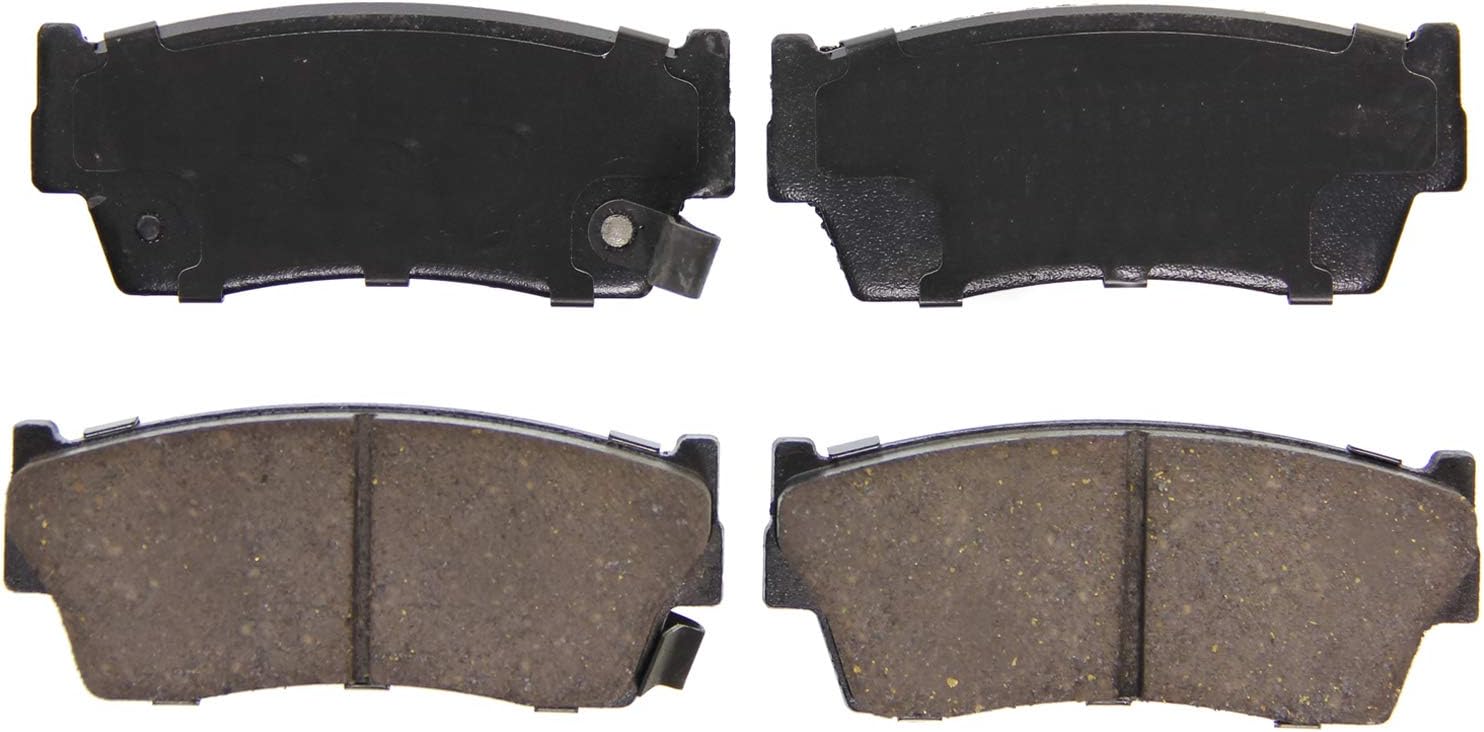 Wagner QS ZD418 Disc Brake Pad Set, Reduced Vibration, Fits 1989–1997 Geo Tracker, 1989–1998 Chevrolet Tracker, 1996–1998 Suzuki X-90