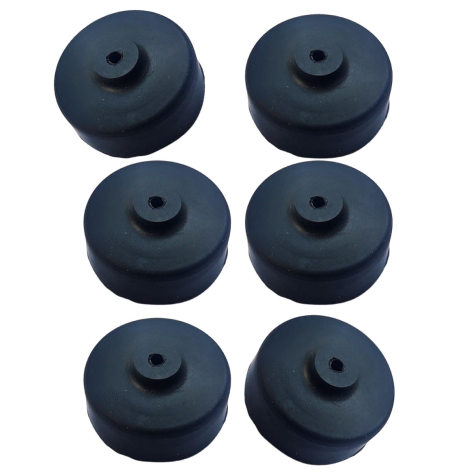 Jazuaiao Of 6 Aquariums Air Pumps Diaphragms Replacement Rubber Silicone Cup Part for Fishtanks Oxygen Pumps Accessories Oxygen Replacement Silicone Cup