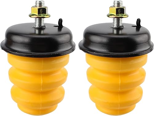 AUTOKAY 523-04915712438 Parachoques de resorte de hoja trasero para Chevrolet Silverado 1500 Hd Pickup Truck para GMC Sierra 1500-2 piezas