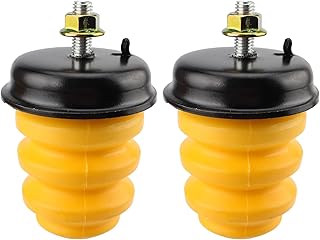 AUTOKAY 523-049/15712438 Rear Frame Leaf Spring Bumper Bump Stop Fits for Chevrolet Silverado 1500 Hd Pickup Truck for GMC Sierra 1500-2 Pcs Rear Axle Bumper