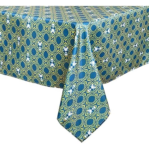 Skeleton Tablecloth for Halloween Party (54 x 108 Inches) Cover