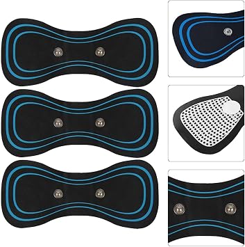 Electric Neck Massager, Automatic Massage Enhancer, Electromagnetic Wave Leg Massager, USB Mini Cervical Massager, EMS Shoulder Neck Massage Pad for Back