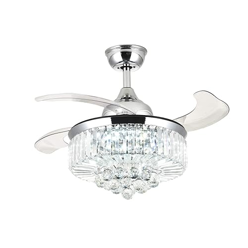 Chandeliers With Fans Amazon Com