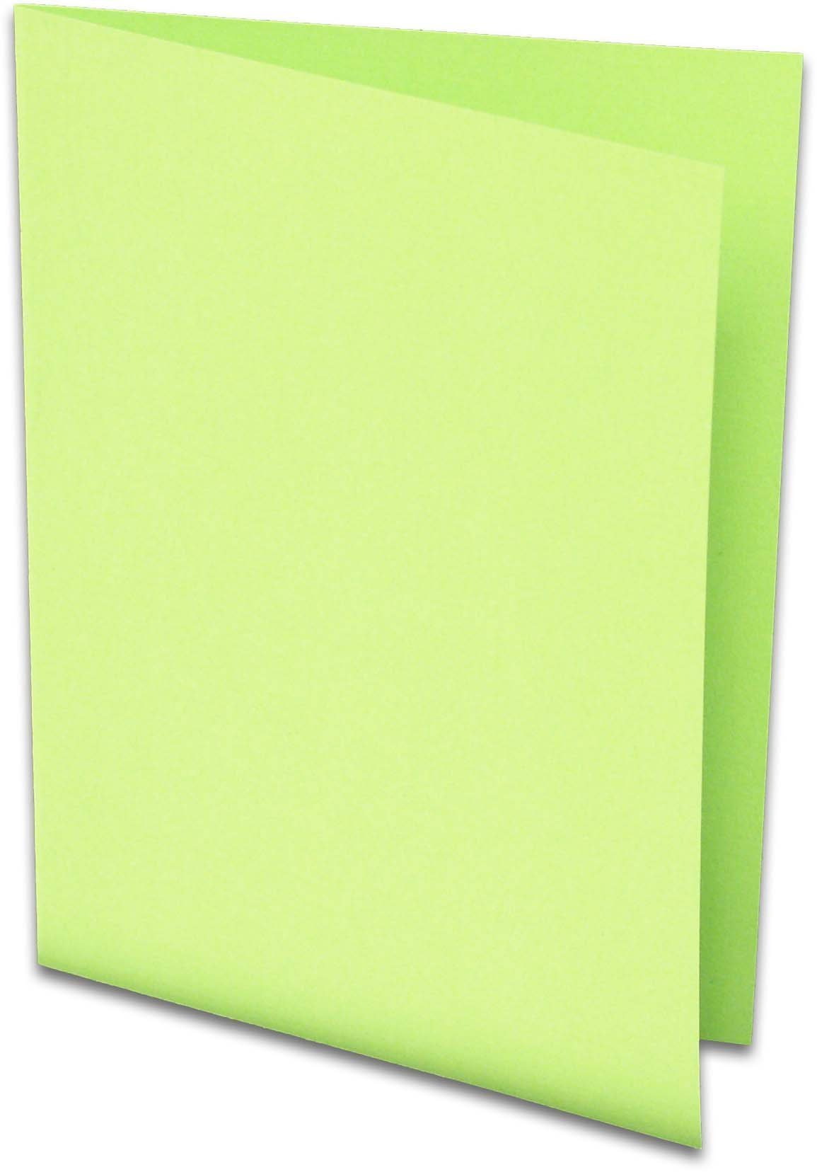 Rössler PapierPaperado A6 Folded Card - Lime Green (Pack of 5)