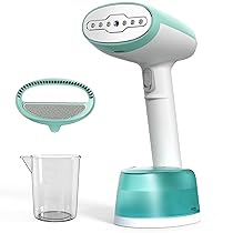 AROEVE Ferro da Stiro Verticale, 1500W Stiratore Verticale con Serbatoio Acqua 365ml, 2 Modalità di Vapore, Vapore Continuo 30 g, min, Rimuovi Pieghe Compatto e Portatile per Casa, Ufficio e Viaggio