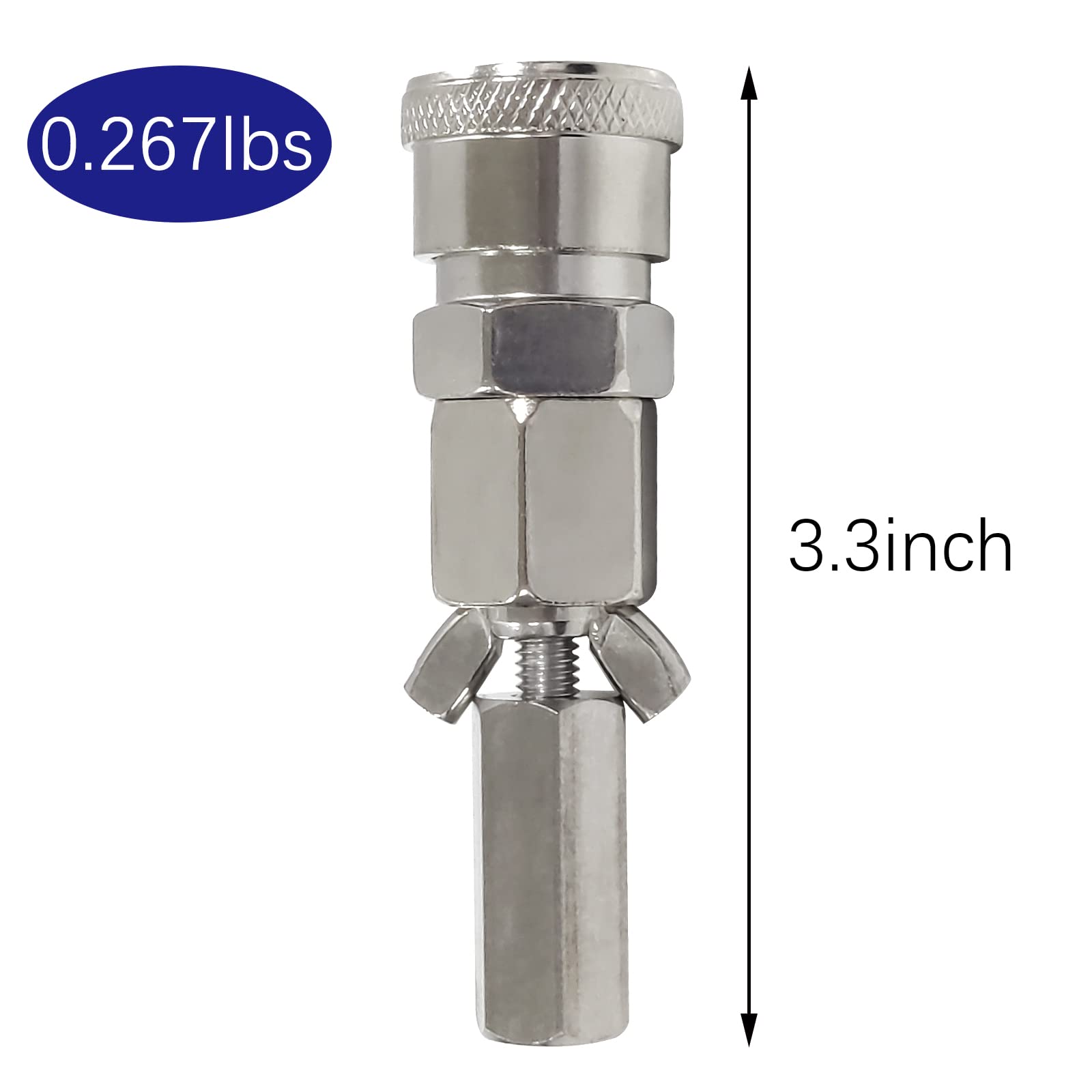 JQDML Vac-U-Lock Adapter, Quick Connect U Lock Connector Accessory — Amazon image 2